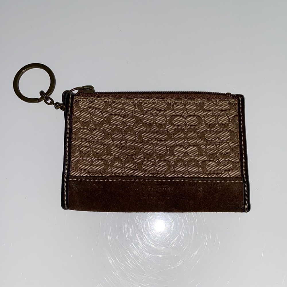 Coach Brown Card Case